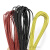 芳纶耐高温绳凯夫拉纤维绳防火阻燃电缆填充绳耐腐蚀耐磨拉绳 黑色直径1mm/10米