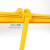 举山 CDRG 光纤槽道光纤软管 直径55mm 长1米 黄色波纹管穿线管