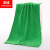 环绿 多用途清洁抹布 擦玻璃搞卫生厨房地板洗车毛巾 酒店物业清洁抹布30×60cm 绿色（10条装）
