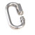 海斯迪克 HKCL-234 304不锈钢快速接环 钢丝绳配件 保险扣连接环 M3.5(承重79kg)