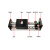 GX80双滑块滚珠丝杆滑台双线轨直线导轨电动高精度精密十字模组 1204-200