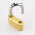 泓瑞沣 黄铜挂锁 38mm短梁单开 办公室宿舍铜锁门锁抽屉柜锁 单位：把 铜挂锁（38mm)