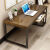 绿尚雅实木书桌美式办公桌简约现代卧室写字桌子北欧电竞台式电脑桌家 套餐1.2米5公分+抽屉
