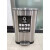 不锈钢分类垃圾桶大号商用客厅创意厨房带盖公共场合户外圾筒 F64-30升+30升(可回收有害垃