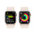 苹果（Apple） Watch Series 9 智能运动苹果手表S9 回环式运动表带 健康电话手表 Watch S9 星光色 回环式 铝金属 GPS版 45毫米