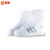 鸣固 透明雨鞋套 雨天防滑鞋套男女通用加厚耐磨PVC透明高帮雨靴套 (43-44) XXL