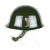 谋福（CNMF）80钢铁头盔 防暴CS野战游戏伪装钢盔帽 户外迷彩头盔(绿色钢铁头盔)