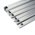 铝合金线槽明装防踩方形金属地线槽不锈钢电线槽明装隐形装饰 80*50 0.8厚