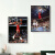 迈克尔乔丹 篮球之神nba装饰墙壁挂画相框主题餐厅海报墙贴自粘大 023 墙贴120*80*厘米自粘防水