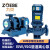 九贝ISW25-125 0.75kw柴油防 爆管道增压泵不锈钢管道泵 40-125A-0.75