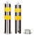 不锈钢防撞柱车库地桩 活动路桩可移动警示柱路障固定防撞钢管预埋停车加厚立柱 219高级定制厚度4.0MM预埋