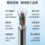 博扬（BOYANG) BY-GYTA-6B1.3-2KM 铠装6芯单模室外光缆 GYTA层绞式室外架空/管道光纤线 2000米/轴