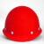 美安明 安全帽工地 新国标ABS 防砸透气 工业头盔电力工程工地建筑施工玻璃钢型透气支持印字黄色 MAM-188C红色 国标品质-免费开专票 印制