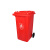 劳保佳 分类垃圾桶 户外垃圾桶 大号分类垃圾桶 环卫垃圾箱 红色 100L加厚款 可定制