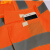 贝傅特 反光背心马甲 反光衣建筑工地工程施工交通环卫安全警示工作服可印字 网状多口袋橘色