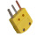 DEDH| 热电偶公母头K型插头插座；7.MTP-K-M小公插三针180度