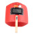 ZUIDID手持式焊接面罩防火星红钢纸电焊防护手把帽子焊工氩弧焊全脸面具 面罩3个+10个黑镜片