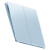 德力西（DELIXI）二开单控 DE898御彩系列云水蓝开关面板墙壁暗装超薄玻璃磨砂86型定制