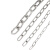 琛选工品 304不锈钢链条长环短环链条护栏防盗链 单位：米 短环10毫米粗 