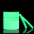 立采 彩色夜光胶带楼梯消防警示胶带 可模切DIY舞台自发光荧光蓄光胶带 夜光草绿 80mm×5m 10件价