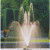 4分铜礼花柱喷头家用五景景观鱼池喷泉喷头莲蓬喷头水池喷水器 6分