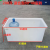耐磨泡瓷砖加厚牛筋塑料水箱地板砖浸泡水槽水产养鱼养龟方桶 加厚K300升100*65*60厘米