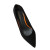 森普顿senpudun1211黑色皮鞋女软底工作鞋中跟3cm 粗跟绒面防滑高跟女单鞋34-40码，单位双