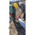 路沿石夹子石材大板夹水泥板夹大理石搬运工具专用吊夹钳水沟盖板 300斤充气轮配12-24公分夹子一