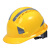 abs三筋反光条安全帽工地施工国标领导加厚电工建筑工程头盔透气 三筋透气款白色