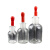 佑工信 胶头滴瓶 茶色/透明玻璃滴瓶 多规格玻璃滴瓶 胶头滴瓶  单位：个 30ML白滴瓶（3个装） 