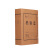 庄太太 牛皮纸文件盒档案盒资料盒文件考试收纳盒【普通款 侧宽8cm-10个装】ZTT0640