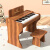 MEI XIN DA儿童钢琴初学小钢琴启蒙初学者家用37键玩具电子钢琴实木琴礼物琴 6162（白色）37琴键
