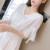 曼蓄（MANXU）裙子夏天女装2024夏季新款连衣裙小个子女生高档仙气韩版显瘦白色 白色 M