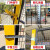 安全防护网机器人设备围网长孔小孔密孔机械臂隔离网仓库车间护栏 黑黄色 2米高*1.2米宽