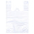 庄太太【40*60cm特厚500只】加厚白色透明手提式背心袋一次性外卖打包方便袋定制印刷