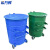 希万辉 660L铁桶颜色备注 户外环卫物业抗摔铁质垃圾桶XWH0007