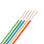 电线电缆  金龙羽  ZC-BVR4平方 国标铜芯线单芯多股软线阻燃100米蓝色