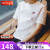 耐克（NIKE）T恤男装 2024夏季新款运动服时尚透气宽松休闲全棉短袖 白色/小LOGO S(165/84A)