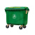 环卫660L垃圾桶户外大号商用保洁清运垃圾车手推大容量大型垃圾箱泰禧阁 660L特厚分类铁柄(有盖)灰色 其他垃圾