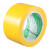黄色标识PVC警示胶带安全线斑马线警戒带隔离带消防地线地标线地 绿白【宽6cm*长33米】