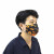 紫羲ZXFH.NET上海源头工厂生产新款跨境创意吸管棉口罩带吸管孔可水洗可调节防尘支持定制 白色 个性图案