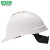 梅思安（MSA）10172512 V-Gard500 PE豪华型安全帽带透气孔 D型下颏带 白色 1顶