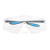 霍尼韦尔（Honeywell）护目镜 300210 S300A通用款灰蓝镜架防刮擦防飞溅眼镜 1副