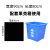 大垃圾袋大号55特大6570商用80超大号90环卫60厨房套水桶 90*80 2丝50只(加厚)(果壳箱用) 加厚