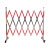 京工京选不锈钢伸缩围栏户外可移动道路电力施工车间隔离栏幼儿园安全护栏 加高加厚无轮款	1.5*4米