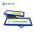 浩航森创 卡K士HH502磁性硬胶套 透明PVC卡片袋文件保护卡套带磁性贴框展示牌仓库货架标识牌 (12*4.5cm)蓝色
