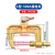 电焊地线夹子配件接地夹焊把钳氩弧焊机手把夹头铜搭铁线电焊钳夹 500A-款C型 厚重敦实很耐用