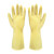 谋福 CNMF 8570 耐酸碱工业乳胶手套 加厚牛筋 工业劳保手套 纯天然乳胶手套  乳胶手套（小号） 手套 