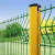 典南 桃型柱护栏网小区别墅围栏网厂区隔离栅高速公路硬塑园林折弯护栏 丝径5.0mm粗2m*3m
