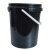 工业用桶 20升加厚密封塑料油漆桶 手提带盖包装桶 打包桶 20升白色 塑料桶